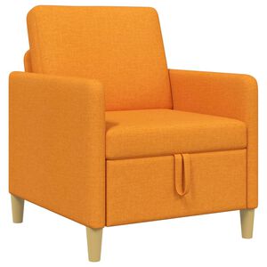 vidaXL Sofas ar uzglabā&scaron;anu Tum&scaron;i dzeltens 72 x 78 x 87 cm Poliesters