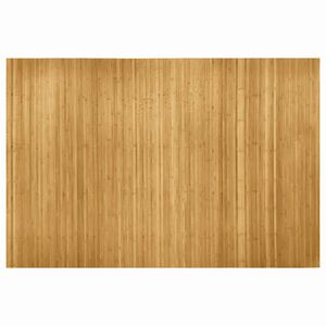 vidaXL istabas aizslietnis, bambuss, dabīgā krāsā, platums 250 cm, augstums 165 cm