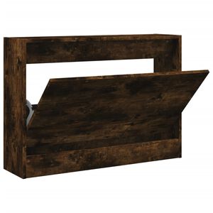 vidaXL apavu skapītis, 80x21x57 cm, inženierijas koks, ozolkoka krāsa
