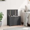 vidaXL uzglabāšanas kaste, pelēka, 60x32x45,5 cm, priedes masīvkoks