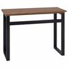 vidaXL Galds Dabiska Ciets tek&scaron;a koks 100 x 45 x 75cm