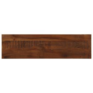vidaXL galda virsma, 120x30x2,5 cm, taisnstūra, pārstrādāts masīvkoks