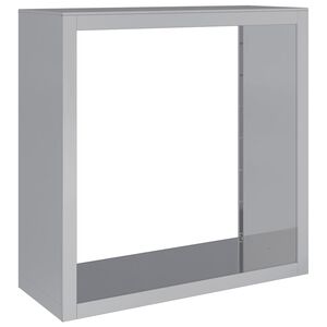 vidaXL malkas uzglabā&scaron;anas statīvs, 100x40x100 cm, cinkots tērauds