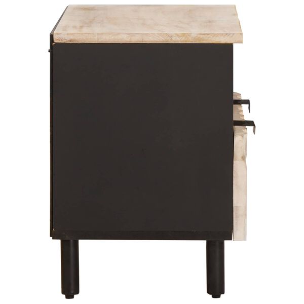 vidaXL Televizora skapī&scaron;a Baltā mazgā&scaron;ana apdare 70 x 33,5 x 46 cm