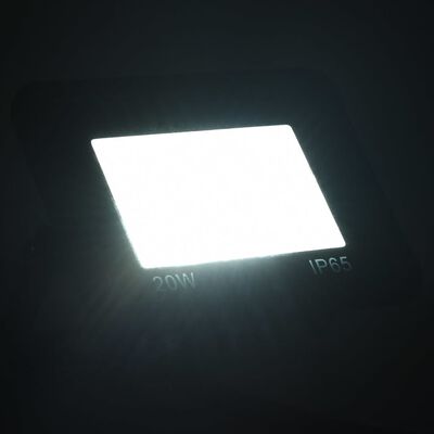 vidaXL LED prožektori, 2 gab., 20 W, vēsi balta gaisma