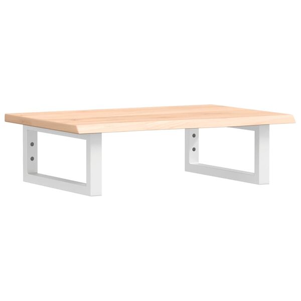 vidaXL izlietnes plaukts, stiprināms pie sienas, tērauds, ozola koks