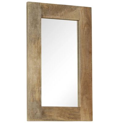 vidaXL spogulis, 50x80 cm, mango masīvkoks
