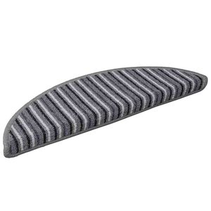 vidaXL Pa&scaron;līmējo&scaron;i paklāji kāpnēm 15 gab. 56 x 17 x 3 cm Non-Slip