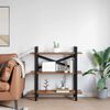 vidaXL Grāmatu plaukts Vecs koks 100 x 33,5 x 102 cm Inženierijas koks