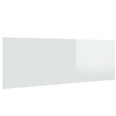 vidaXL Sienas galvgalis, balts, 240x1,5x80 cm, inženierijas koks