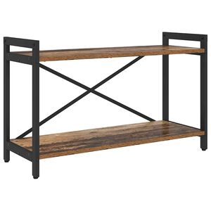 vidaXL Grāmatu plaukts 80 x 30 x 50 cm Inženierijas koks Vecs koks