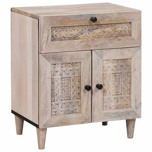 vidaXL Nakts skapītis Balts 50 x 33 x 60 cm Inženierijas koks
