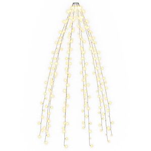 vidaXL Ziemassvētku lampiņas, 250 LED, 250 cm