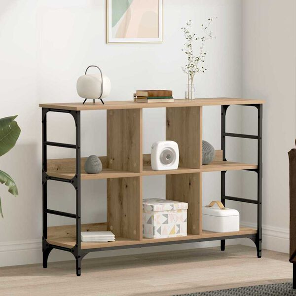 vidaXL Puse Artisānā ozols 102 x 32 x 73,5 cm