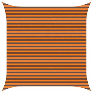 vidaXL Saules ēnas buras Oranžs un brūns 3,6 x 3,6 m