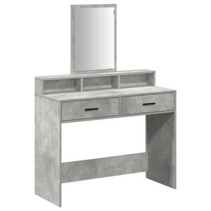 vidaXL Dressing galds Betona pelēks 100 x 41 x 140 cm