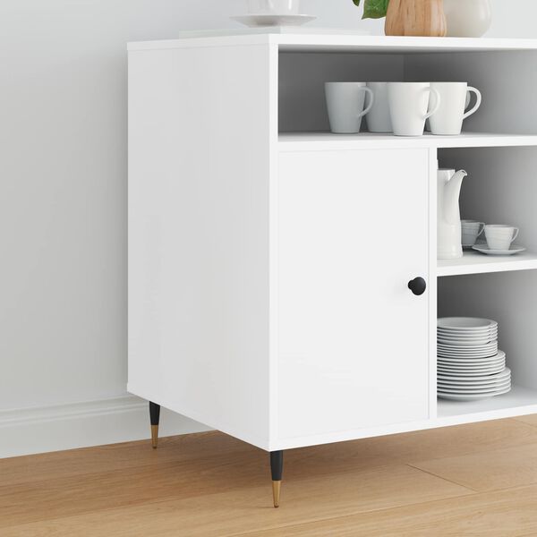 vidaXL Mēbeļu kājas 2 pcs Melns un zelts &Oslash; 40 x 98 mm Dzelzs