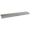 vidaXL Zāliena Apmale 20 pcs 100 x 10 x 8 cm Tērauds Sudraba