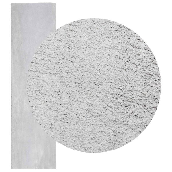 vidaXL Teritorijas paklāji HUARTE Pelēks 300 x 80 cm Poliesters