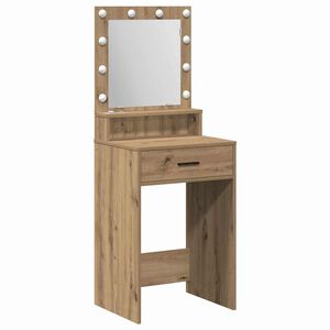 vidaXL Dressing galds Artisānā ozols 50 x 41 x 135 cm
