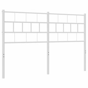 vidaXL rezerves galvgalis, balts, 135 cm