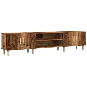 vidaXL TV skapītis, veca koka, 180x31,5x40 cm, inženierijas koks