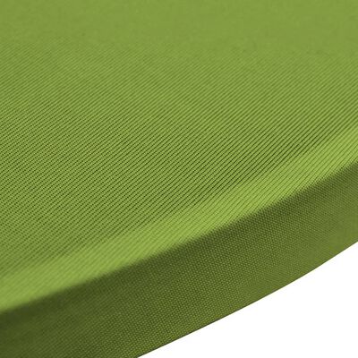 vidaXL galdu pārvalki, 2 gab., elastīgi, 80 cm, zaļi
