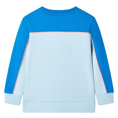 Bērnu džemperis, spilgti zils un gaiši zils, 92