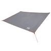 vidaXL Ūdensizturīgs Tarp personai 240 x 350 cm Pelēka un oranža