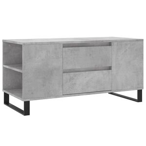 vidaXL kafijas galdiņ&scaron;, betonpelēks, 102x44,5x50 cm, inženierijas koks