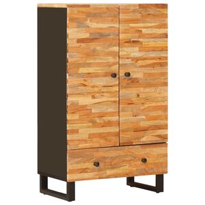 vidaXL Uzglabā&scaron;anas Augstā Skapīte Brūna 60 x 33 x 100 cm