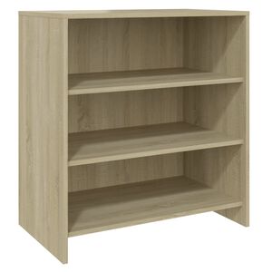 vidaXL kumode, ozolkoka krāsā, 70x40,5x75 cm, inženierijas koks