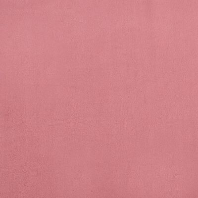 vidaXL kājsoliņš, 78x56x32 cm, rozā samts