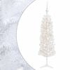 vidaXL Mākslīgā slaida Ziemassvētku egle ar bumbiņām 150 cm 150 LED