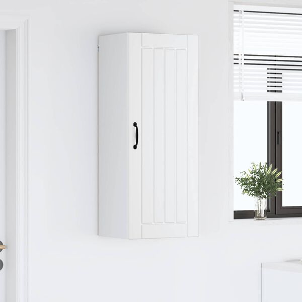 vidaXL Virtuves Skapis Lucca Balts 40 x 31 x 100 cm Inženierijas koks