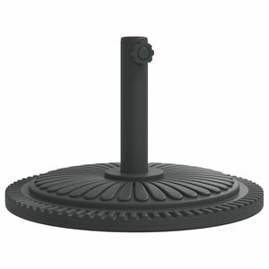 vidaXL saulessarga pamatne ar riteņiem, &Oslash;38 / 48 mm kātiem, 12 kg