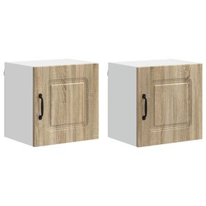 vidaXL Trauku ma&scaron;īnas panelis Kalmar 2 pcs Sonoma ozols