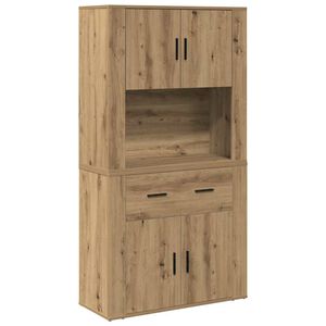 vidaXL Augstais Galds amatnieku ozola 80 x 33 x 150 cm