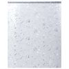 vidaXL loga plēve, matēta, puķes raksts, 45x500 cm, PVC