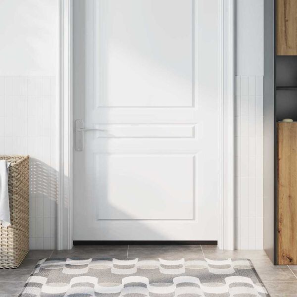 vidaXL Pa&scaron;līpojo&scaron;as durvju birstes 2 pcs Brūna 100 cm