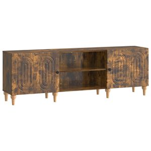 vidaXL Televizora skapī&scaron;a Kūpināts ozols 150 x 31 x 50 cm