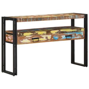 vidaXL Konsoles galds 120 x 33 x 75 cm Cietais atjaunotais koks