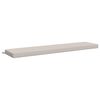 vidaXL Solspilvens SOEST 100% poliesters Balts 200 x 40 x 8 cm