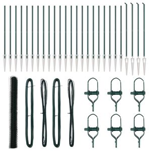 vidaXL Žoga āķis Zaļa