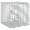 vidaXL Gabions ar 3,5 mm stiepli un 5x2,5 cm acu 50x50x50 cm