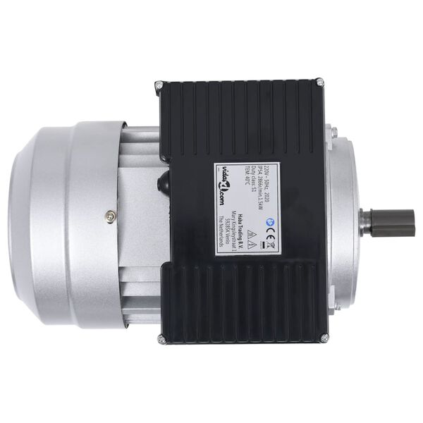vidaXL vienfāzes elektromotors, 1,5 kW/2 zs, 2 poli, 2800 apgr./min