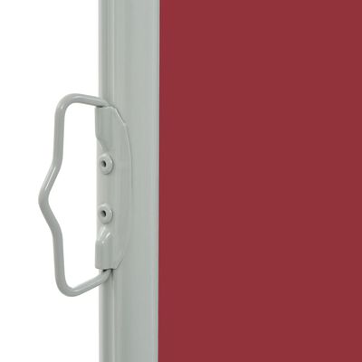 vidaXL izvelkama sānu markīze, sarkana, 60x300 cm