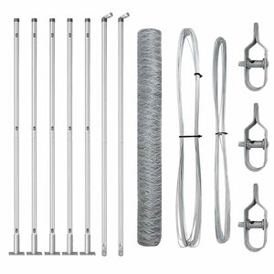 vidaXL Žoga āķis Sudraba