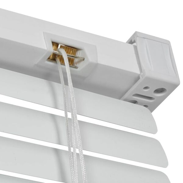 vidaXL žalūzijas, 120x220 cm, baltas, alumīnija