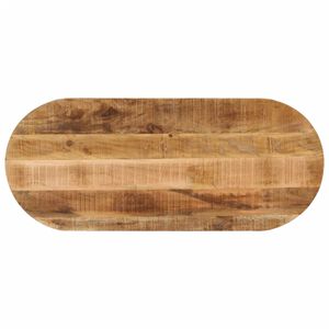 vidaXL galda virsma, 80x40x3,8 cm, ovāla, mango masīvkoks